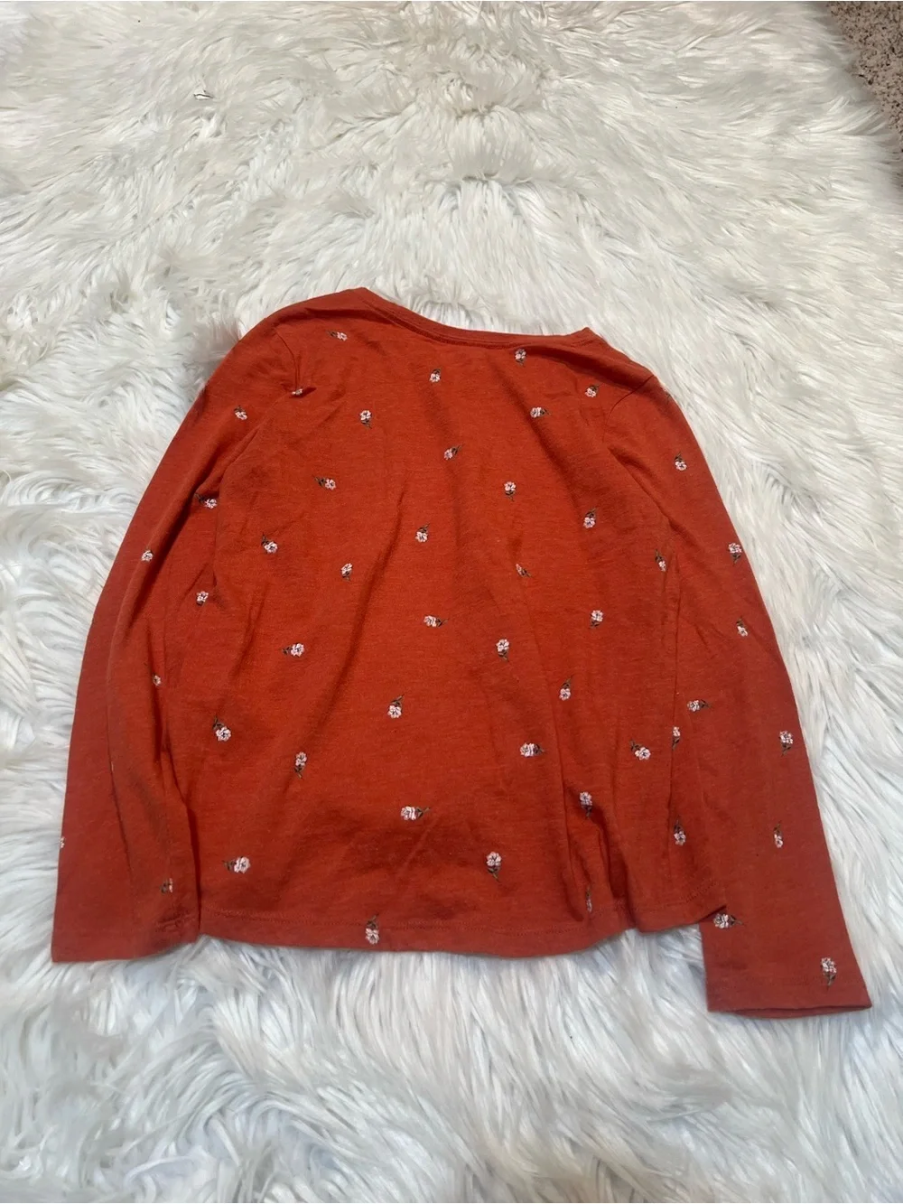 Old Navy Girls Size Large 10-12 Softest Tee Long Sleeve T-Shirt Mesa Rock Floral